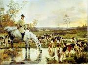 unknow artist Classical hunting fox, Equestrian and Beautiful Horses, 084. china oil painting reproduction